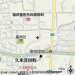 愛媛県松山市久米窪田町661周辺の地図