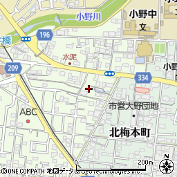 愛媛県松山市水泥町840周辺の地図