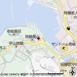 長崎県壱岐市勝本町湯本浦周辺の地図