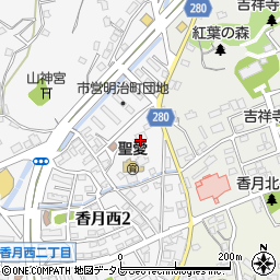 高野山　紫雲寺周辺の地図