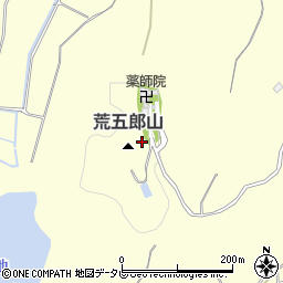 荒五郎山公衆トイレ周辺の地図