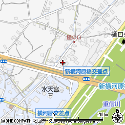 愛媛県東温市樋口515-1周辺の地図