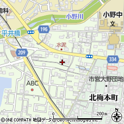 愛媛県松山市水泥町850周辺の地図