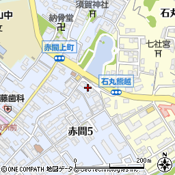 読売新聞　読売センター赤間周辺の地図