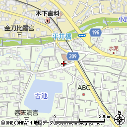 愛媛県松山市水泥町966周辺の地図