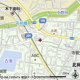 愛媛県松山市水泥町865周辺の地図