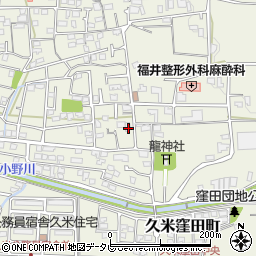 愛媛県松山市久米窪田町994周辺の地図