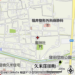 愛媛県松山市久米窪田町652周辺の地図