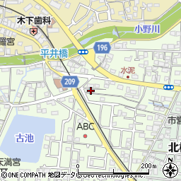 愛媛県松山市水泥町866周辺の地図