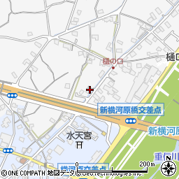 愛媛県東温市樋口550周辺の地図