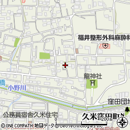 愛媛県松山市久米窪田町982-6周辺の地図