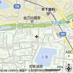 愛媛県松山市水泥町1005周辺の地図