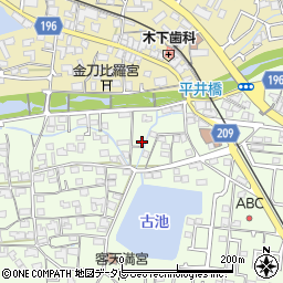 愛媛県松山市水泥町997周辺の地図