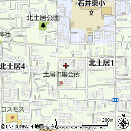 増原荘周辺の地図