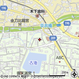 愛媛県松山市水泥町985周辺の地図