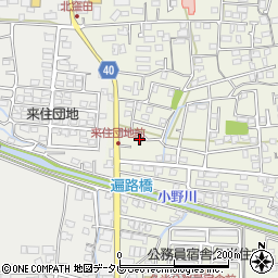 愛媛県松山市久米窪田町1096周辺の地図
