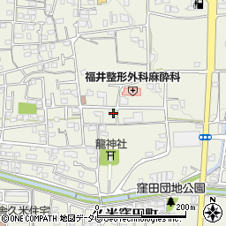 愛媛県松山市久米窪田町951周辺の地図