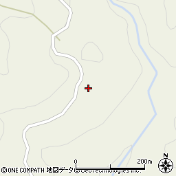 高知県土佐郡大川村大平142周辺の地図