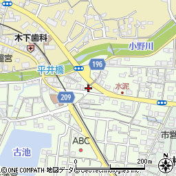 愛媛県松山市水泥町956周辺の地図