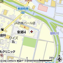 ＪＡむなかた東郷周辺の地図