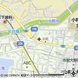 愛媛県松山市水泥町876周辺の地図