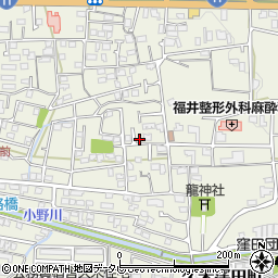 愛媛県松山市久米窪田町1001周辺の地図