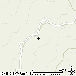 高知県長岡郡大豊町西峯3293周辺の地図