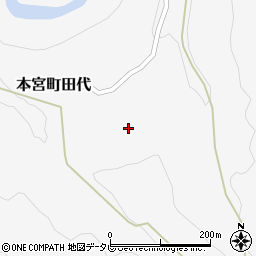 和歌山県田辺市本宮町田代261周辺の地図