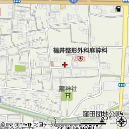 愛媛県松山市久米窪田町940周辺の地図