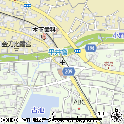 愛媛県松山市水泥町971周辺の地図