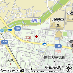 愛媛県松山市水泥町892周辺の地図