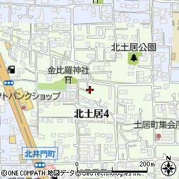 イザットハウス　愛媛中予店周辺の地図