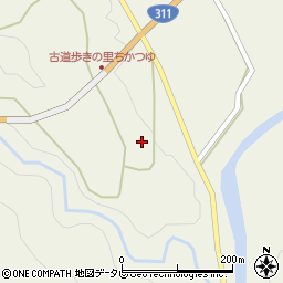 和歌山県田辺市中辺路町近露2214周辺の地図