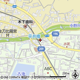 愛媛県松山市水泥町952周辺の地図
