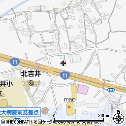 ファミリーマート東温樋口店周辺の地図