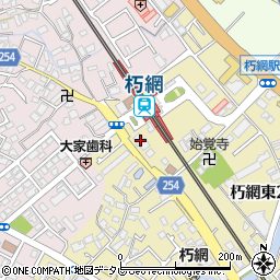 北九州市営　朽網駅前自転車駐車場周辺の地図