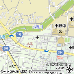 愛媛県松山市水泥町890周辺の地図