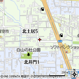 おそうじ本舗松山インター店周辺の地図