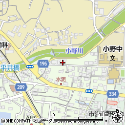 愛媛県松山市水泥町933周辺の地図