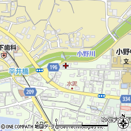 愛媛県松山市水泥町937周辺の地図