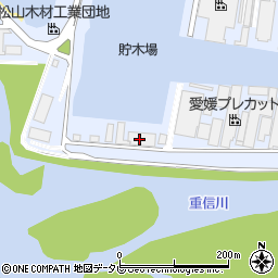 金城産業株式会社　愛媛オートリサイクル周辺の地図