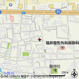 愛媛県松山市久米窪田町912-2周辺の地図