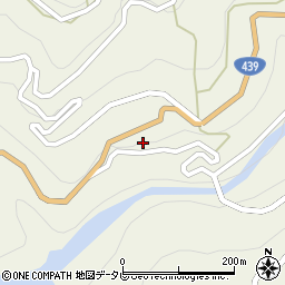 高知県長岡郡大豊町西峯2446-1周辺の地図