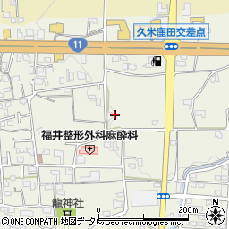 愛媛県松山市久米窪田町791周辺の地図