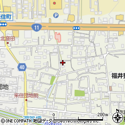 愛媛県松山市久米窪田町1124周辺の地図