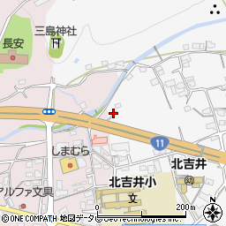 愛媛県東温市樋口1105周辺の地図