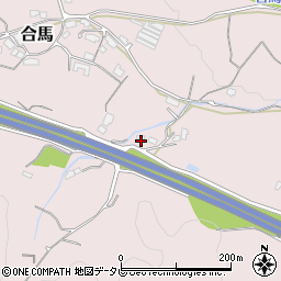 福岡県北九州市小倉南区合馬1961周辺の地図