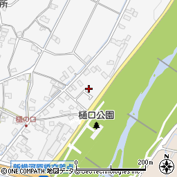 愛媛県東温市樋口488周辺の地図