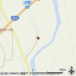 和歌山県田辺市中辺路町近露1573周辺の地図