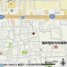 愛媛県松山市久米窪田町913-1周辺の地図